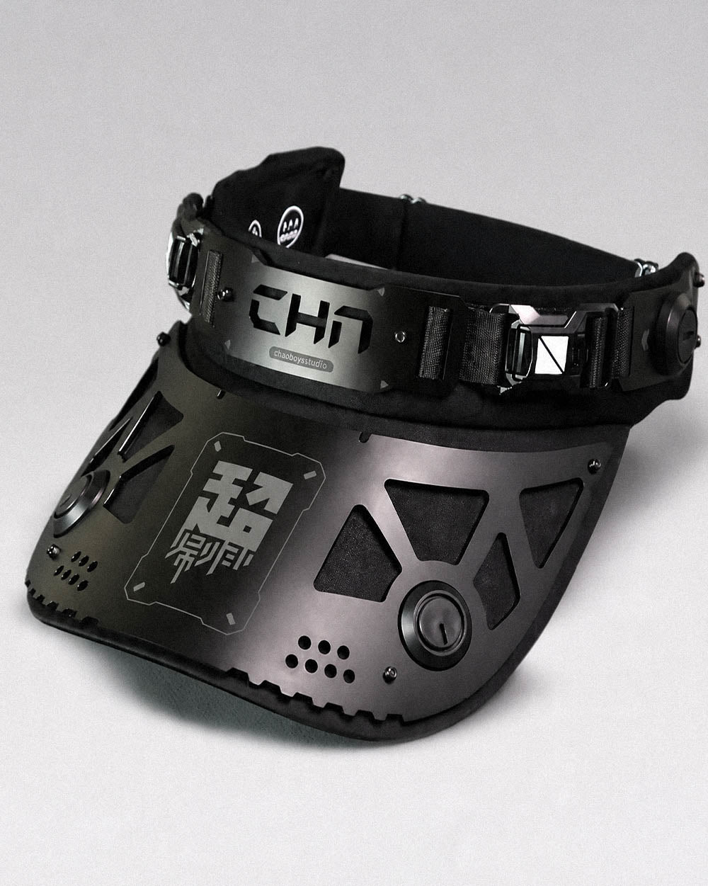 Mechanical visor ’Sharex’ - black / M (55-59 cm