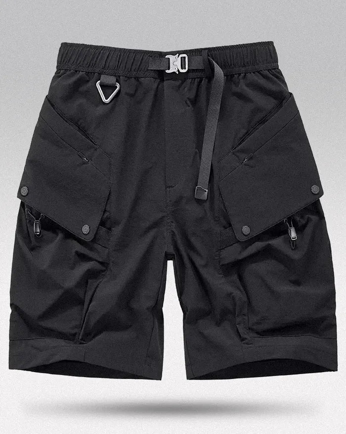 Techwear cargo shorts sales