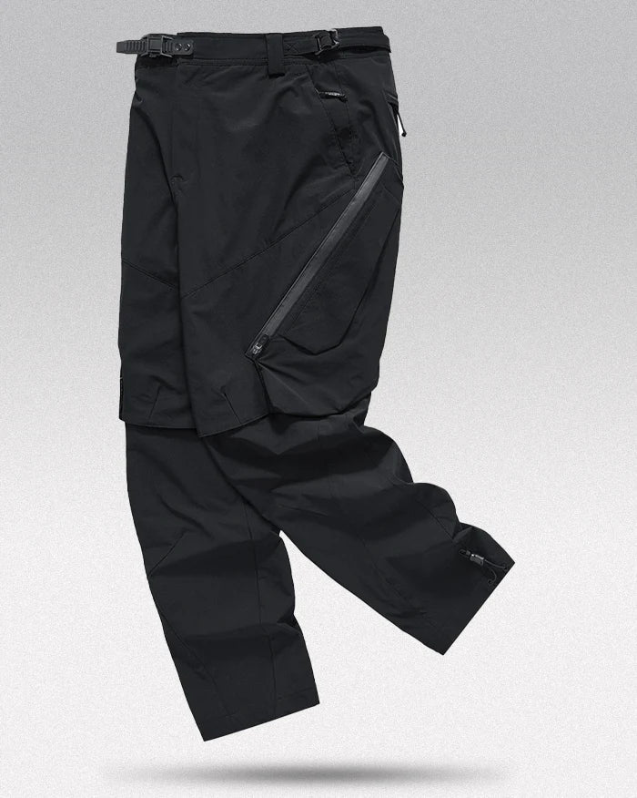 Men’s black cargo pants ’Katsuura’ - TECHWEAR STORM™