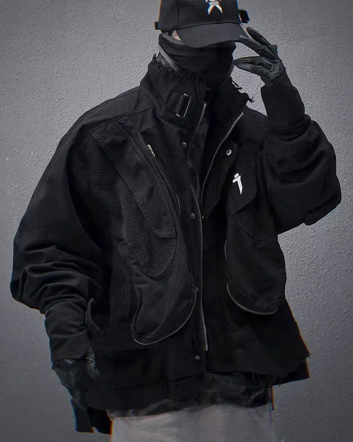 Men’s cargo jacket ’Ebino’ - TECHWEAR STORM™