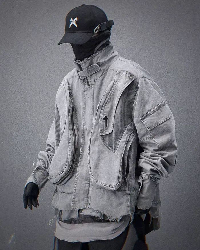 Men’s cargo jacket ’Ebino’ - TECHWEAR STORM™