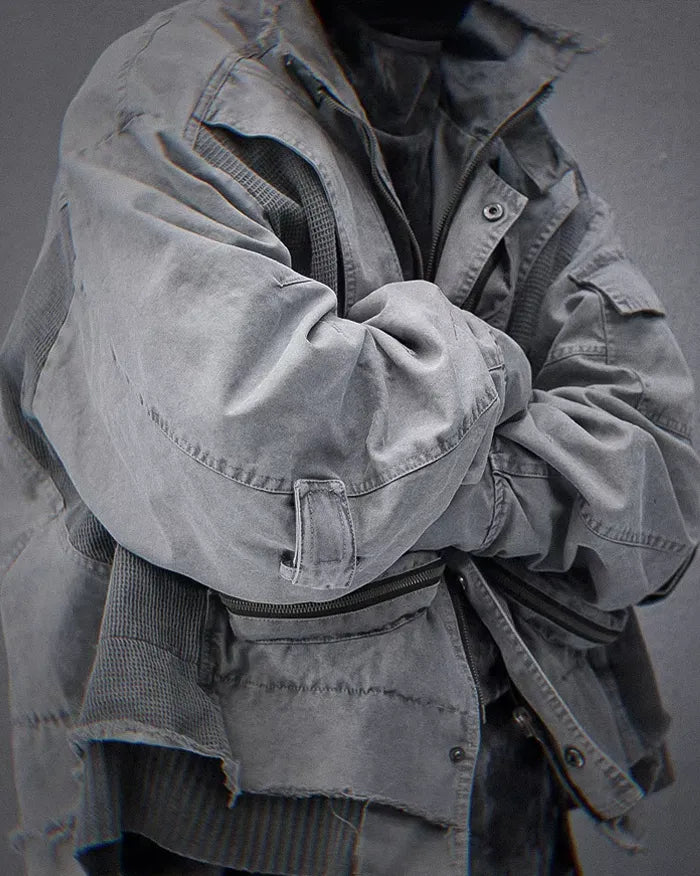 Men’s cargo jacket ’Ebino’ - TECHWEAR STORM™