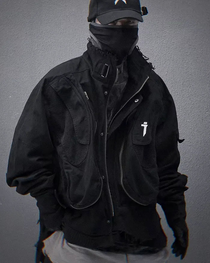 Men’s cargo jacket ’Ebino’ - TECHWEAR STORM™