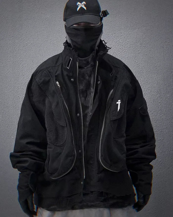 Men’s cargo jacket ’Ebino’ - TECHWEAR STORM™