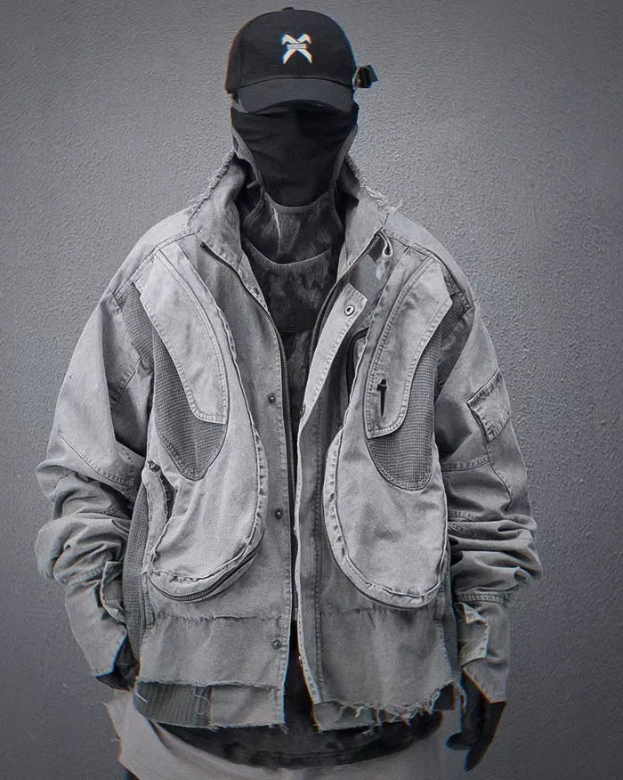 Men’s cargo jacket ’Ebino’ - TECHWEAR STORM™