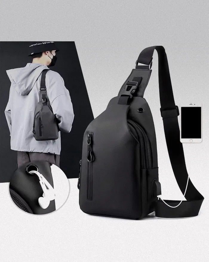 Men’s crossbody bag streetwear ’Makuzo’ - TECHWEAR STORM™