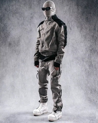 Men’s cyberpunk jacket ’Hakota’ - TECHWEAR STORM™