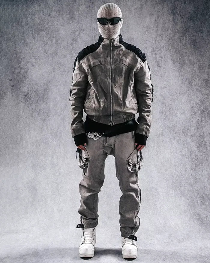 Men’s cyberpunk jacket ’Hakota’ - TECHWEAR STORM™