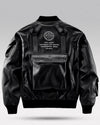 Men’s faux leather bomber jacket ’Tsuji’ - TECHWEAR STORM™