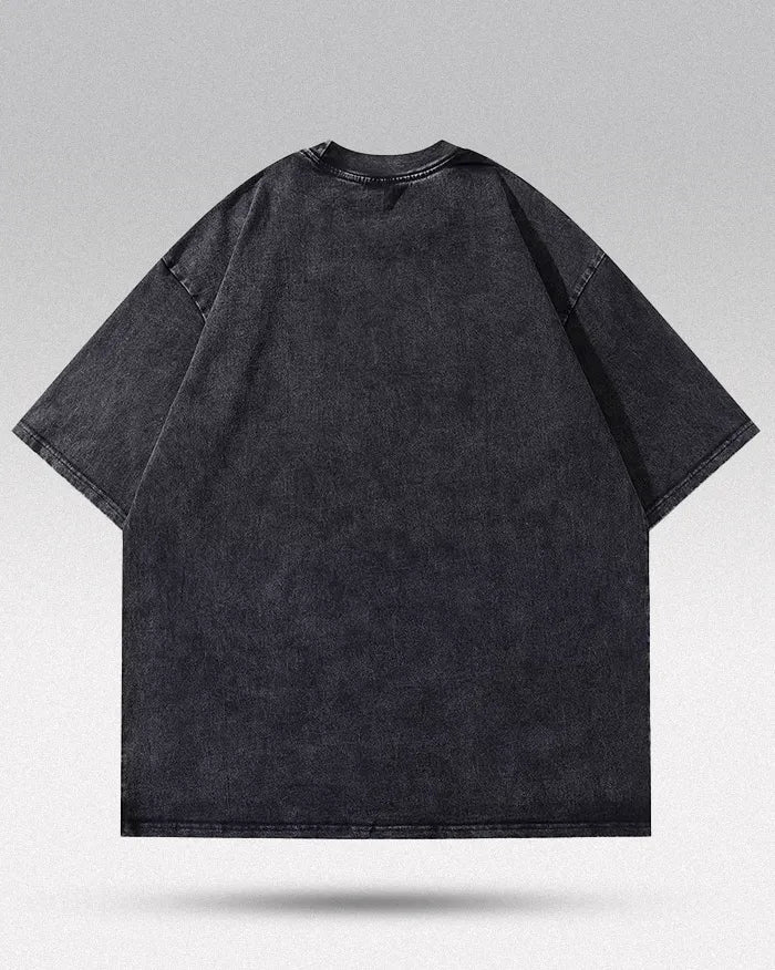 【massnoun】L ANORAK OVERSIZED T-SHIRTS massnoun】METAL ANORAK OVERSIZED T-SHIRTS (MASSNOUN/Tシャツ
