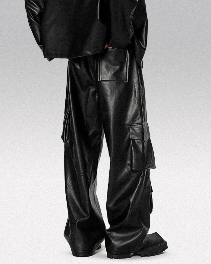 Men’s pu leather pants ’Kihara’ - TECHWEAR STORM™