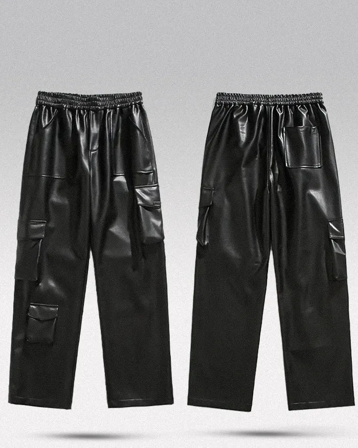 Men’s pu leather pants ’Kihara’ - TECHWEAR STORM™