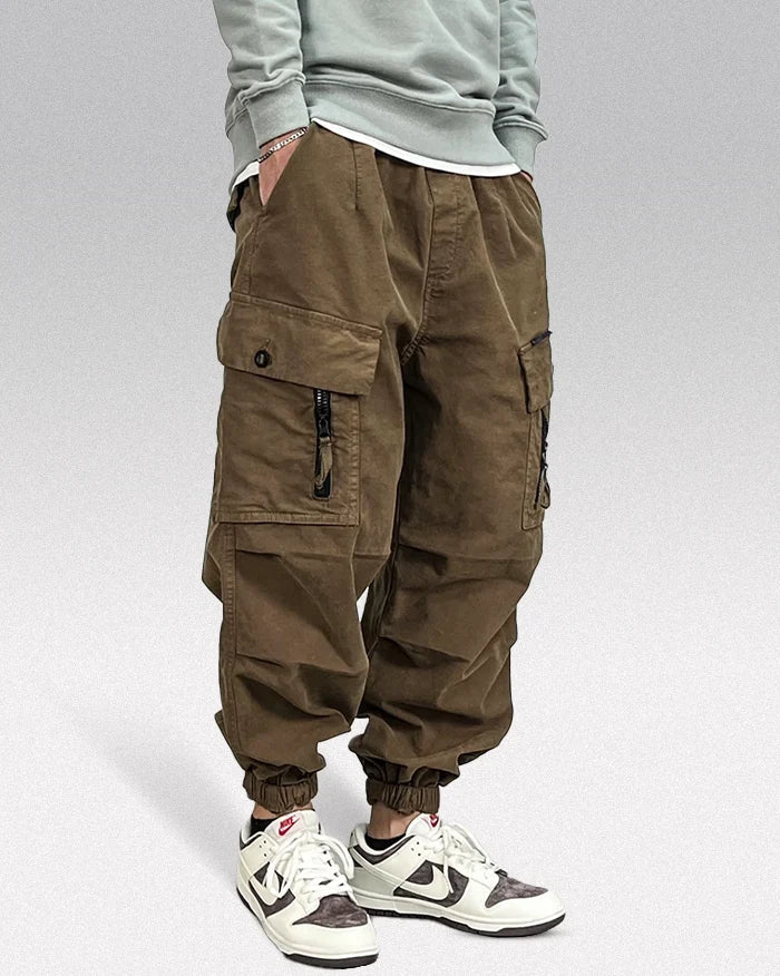 Men’s streetwear cargo pants ’Tomioka’ - TECHWEAR STORM™