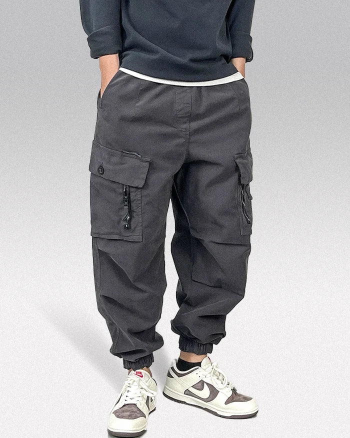 Men’s streetwear cargo pants ’Tomioka’ - TECHWEAR STORM™