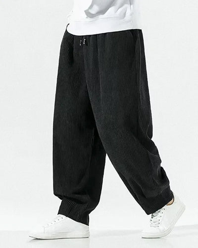 Men’s wide leg corduroy pants ’Hyoga’ - TECHWEAR STORM™