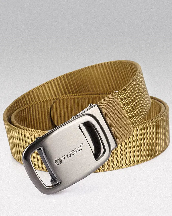 Nylon belt tactical ’Chizen’ - Brown / 120CM