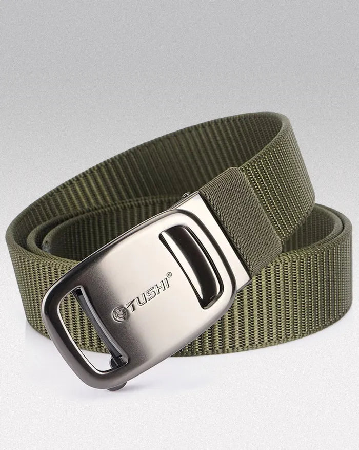 Nylon belt tactical ’Chizen’ - Green / 120CM
