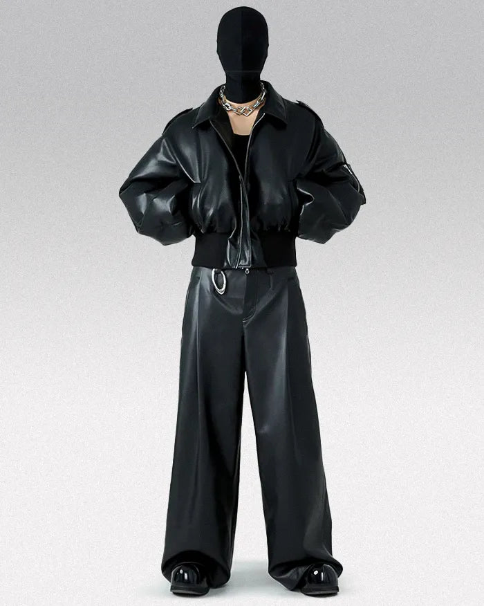 Opium leather jacket ’Kazor’