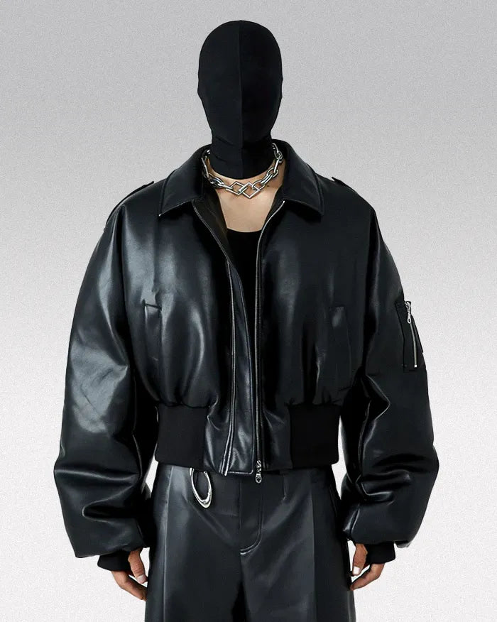 Opium leather jacket ’Kazor’