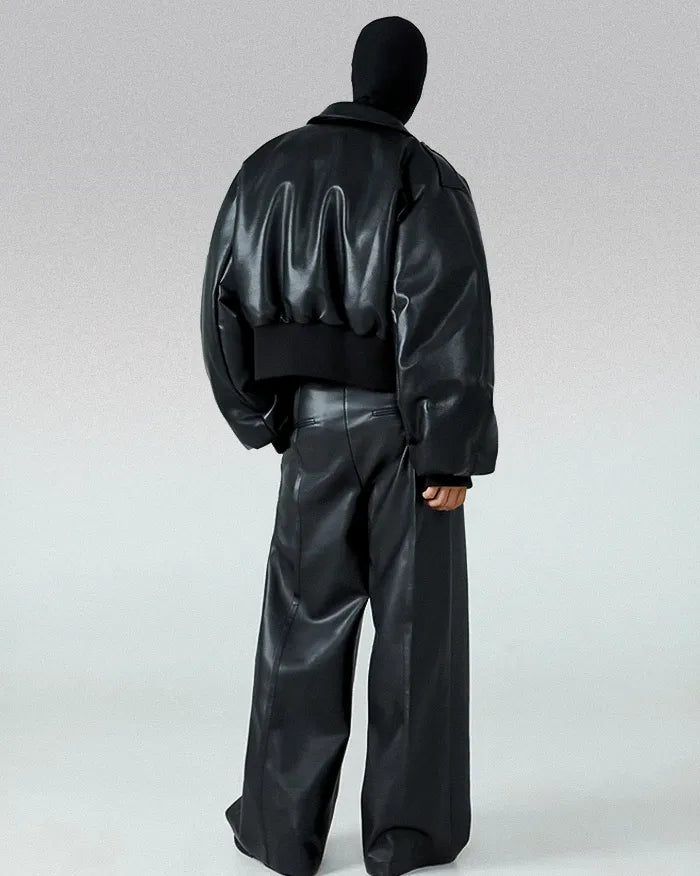 Opium leather jacket ’Kazor’