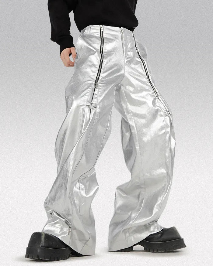 Opium pants men ’Jaxx’ silver / XS