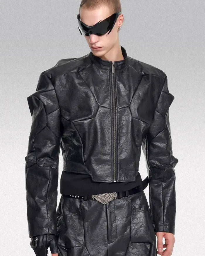 Opium Pu Leather Jacket ’Sharon’ - Black / S