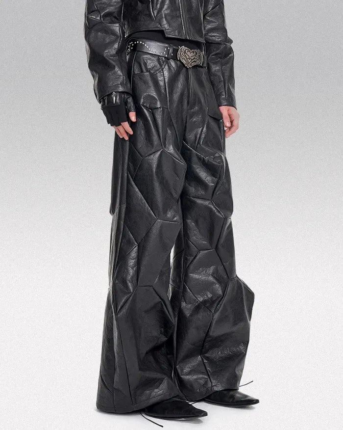 Opium Pu Leather Pants ’Sharon’ - Black / XS