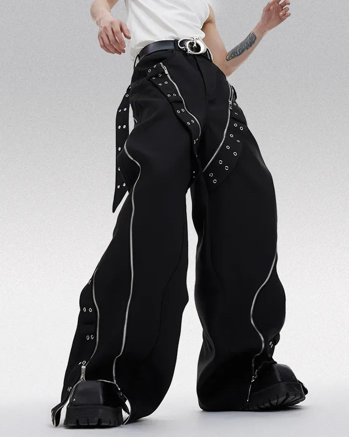 Opium trousers ’Droka’ - Black / XS