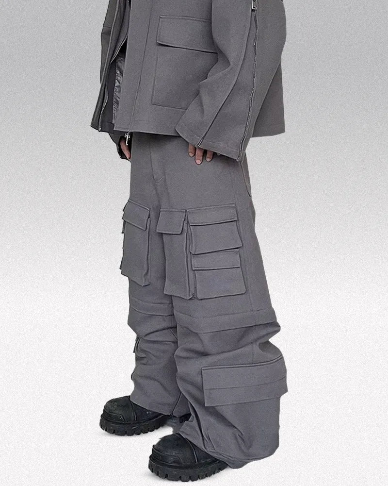 Oversized Cargo Pants ’Omachi’ - TECHWEAR STORM™