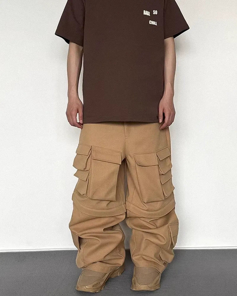 Oversized Cargo Pants ’Omachi’ - TECHWEAR STORM™