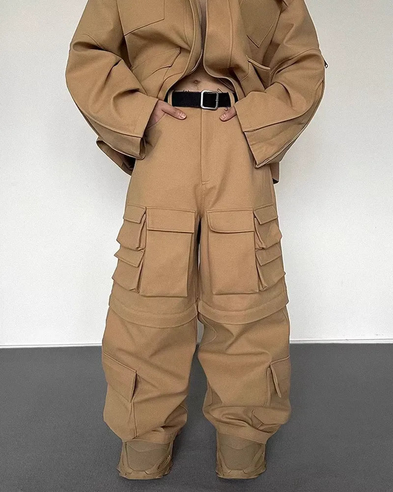 Oversized Cargo Pants ’Omachi’ - TECHWEAR STORM™