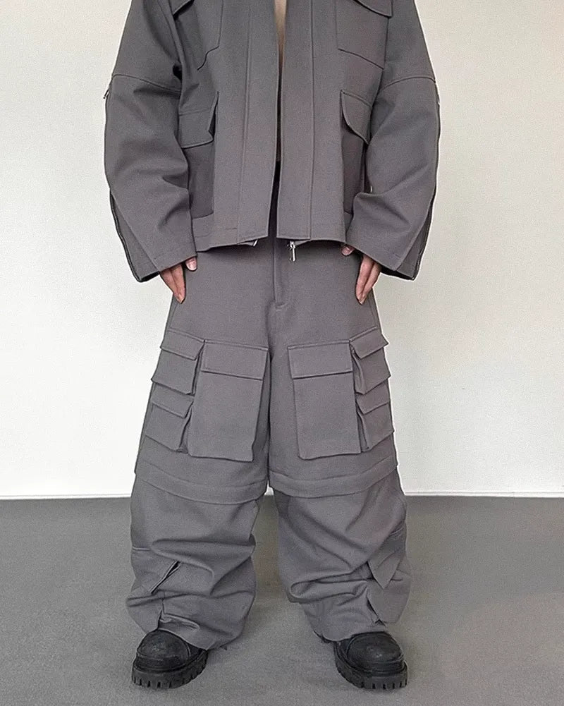 Oversized Cargo Pants ’Omachi’ - TECHWEAR STORM™