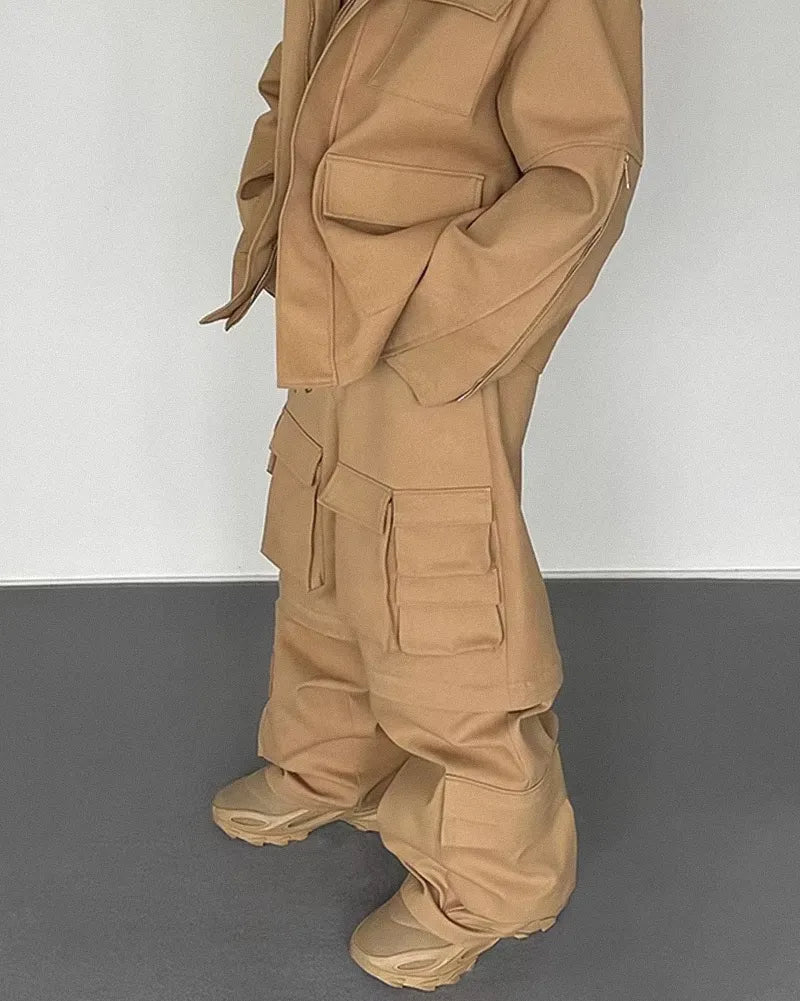 Oversized Cargo Pants ’Omachi’ - TECHWEAR STORM™