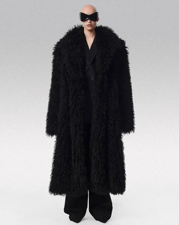 Oversized Shaggy Coat Lozelo Techwear Storm 539