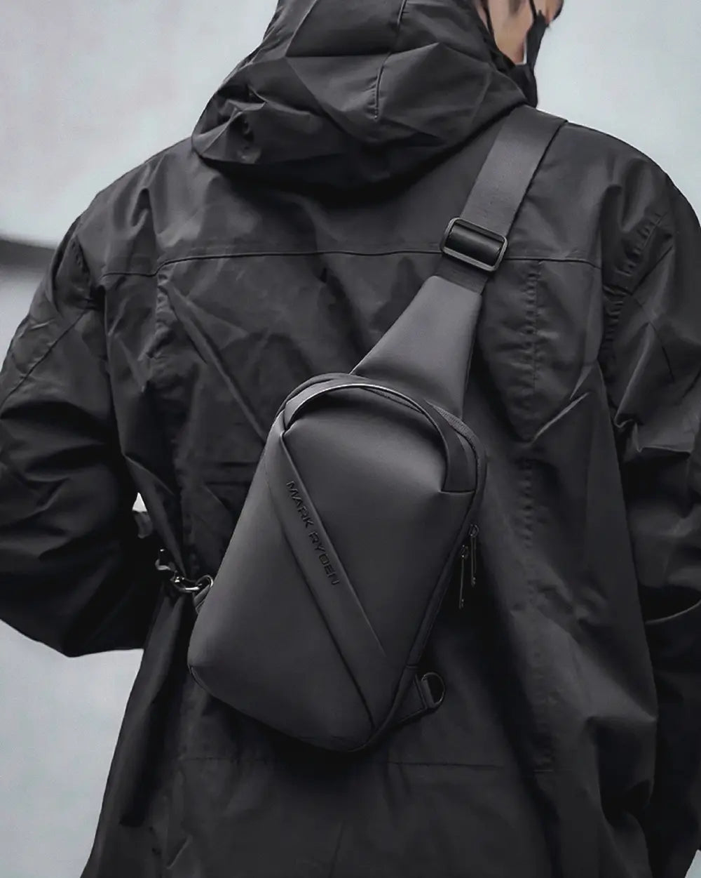 Oxford crossbody bag ’Kameoka’