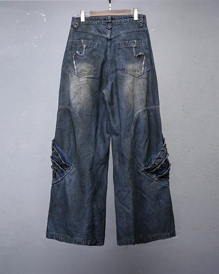 Patchwork Distressed Jeans ’Vadra’