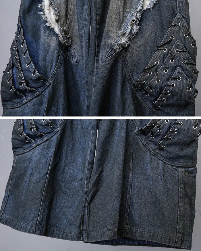 Patchwork Distressed Jeans ’Vadra’