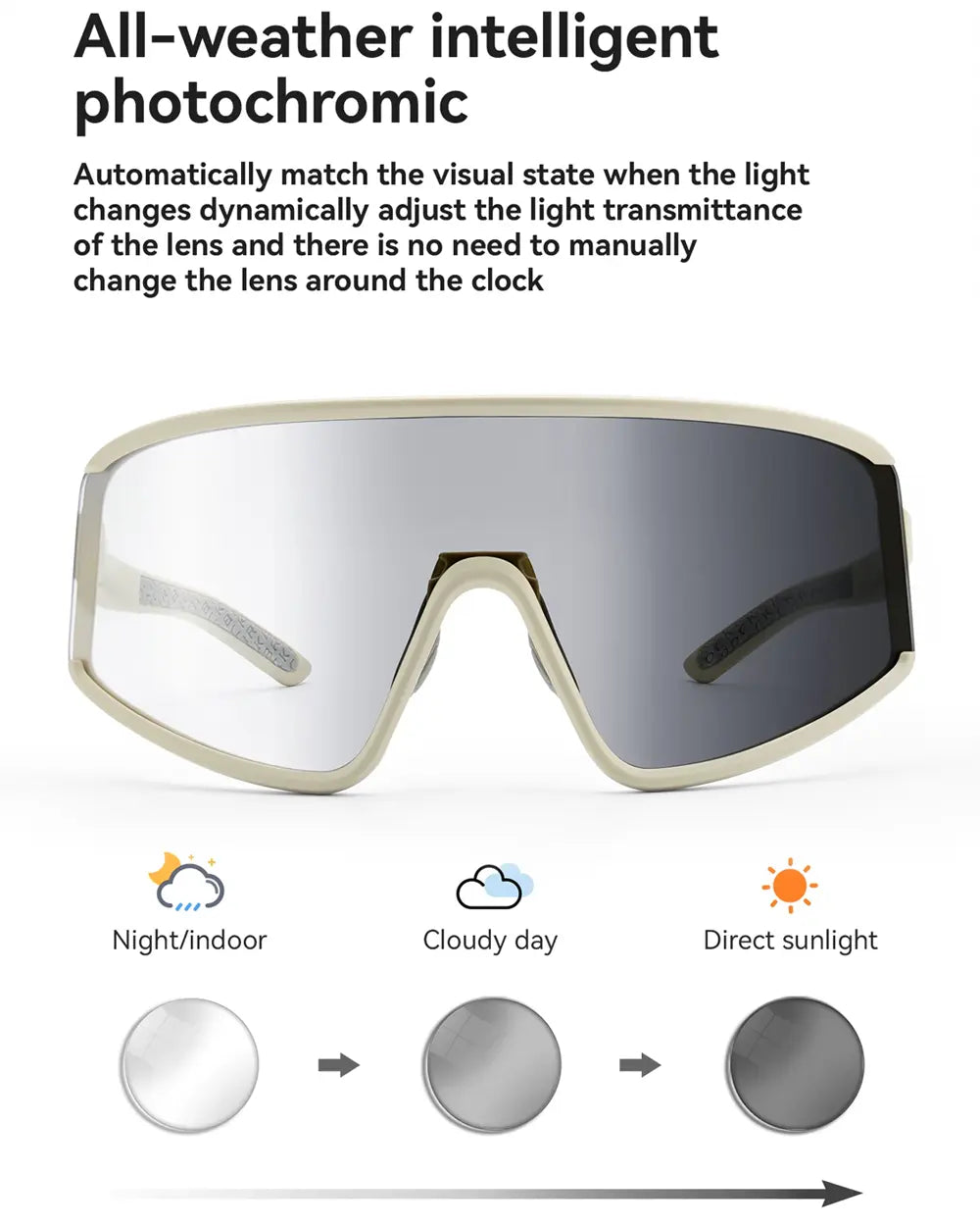 Photochromic Sunglasses ’Arctic’