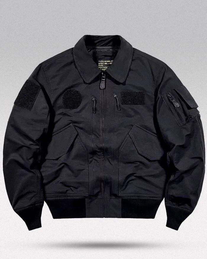 Pilot bomber jacket men’s ’Kanki’ - TECHWEAR STORM™