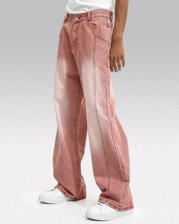 Pink Y2k pants ’Yamako’ - TECHWEAR STORM™