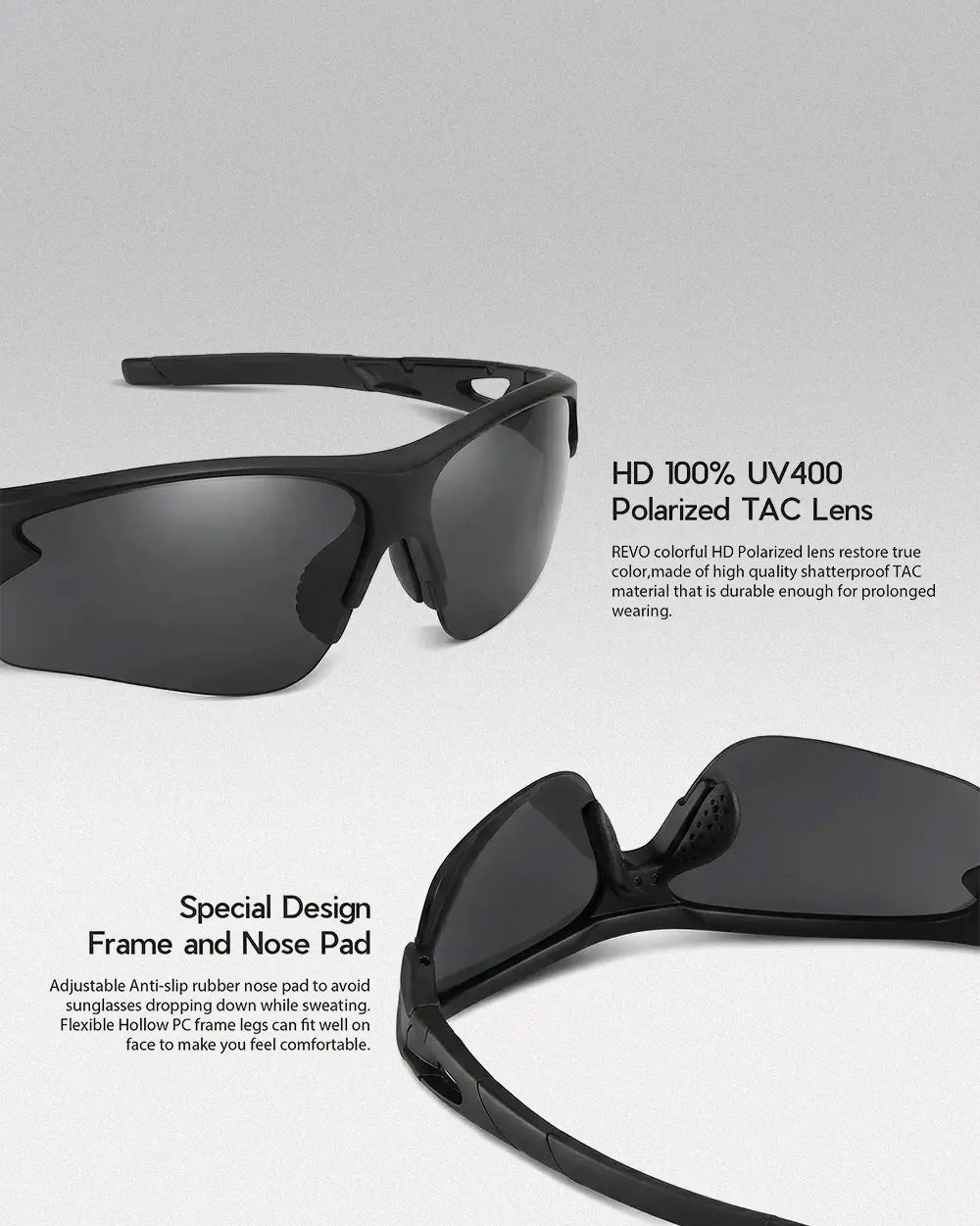 Polarized Techwear Sunglasses ’Apex’
