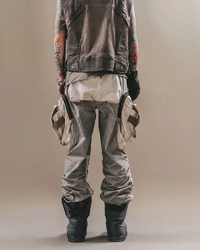 Post-apocalyptic cargo pants ’Sapporo’ - TECHWEAR STORM™