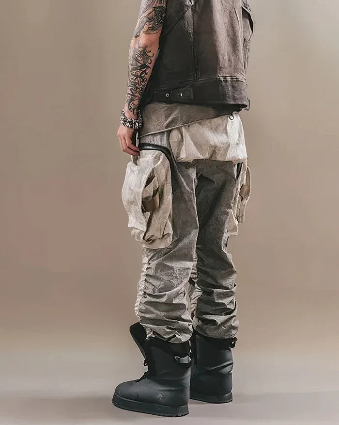 Post-apocalyptic cargo pants ’Sapporo’ - TECHWEAR STORM™