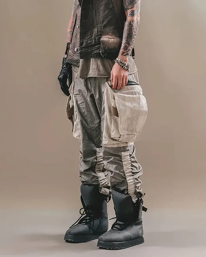 Post-apocalyptic cargo pants ’Sapporo’ - TECHWEAR STORM™