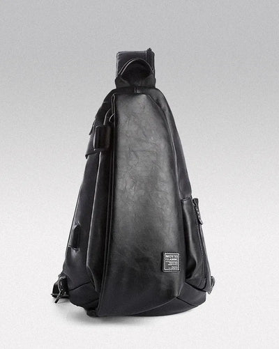 PU leather crossbody bag ’Chiyama’ - TECHWEAR STORM™