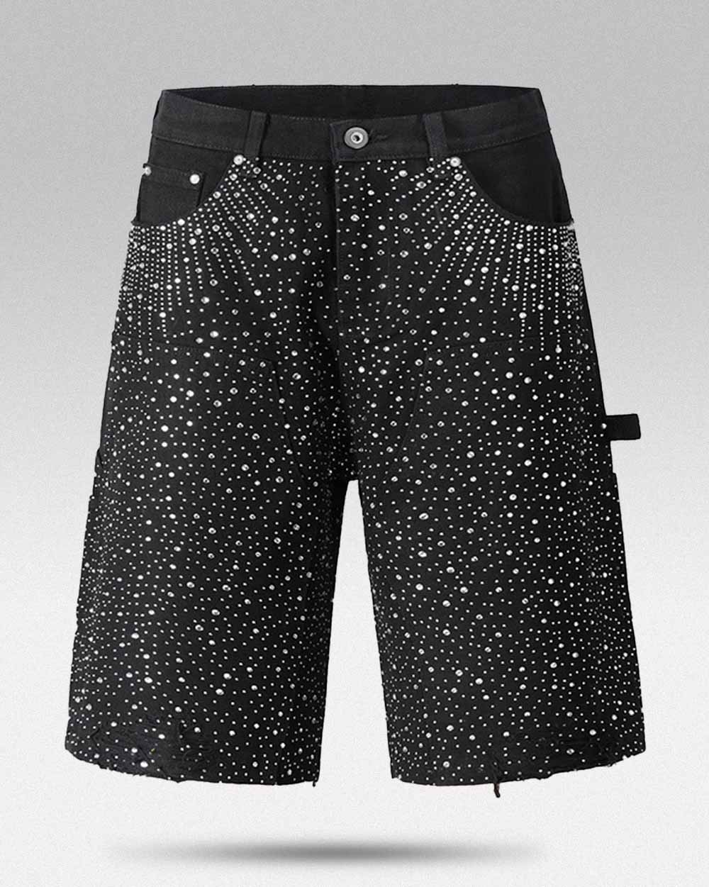 Rhinestone jorts ’Zekaka’