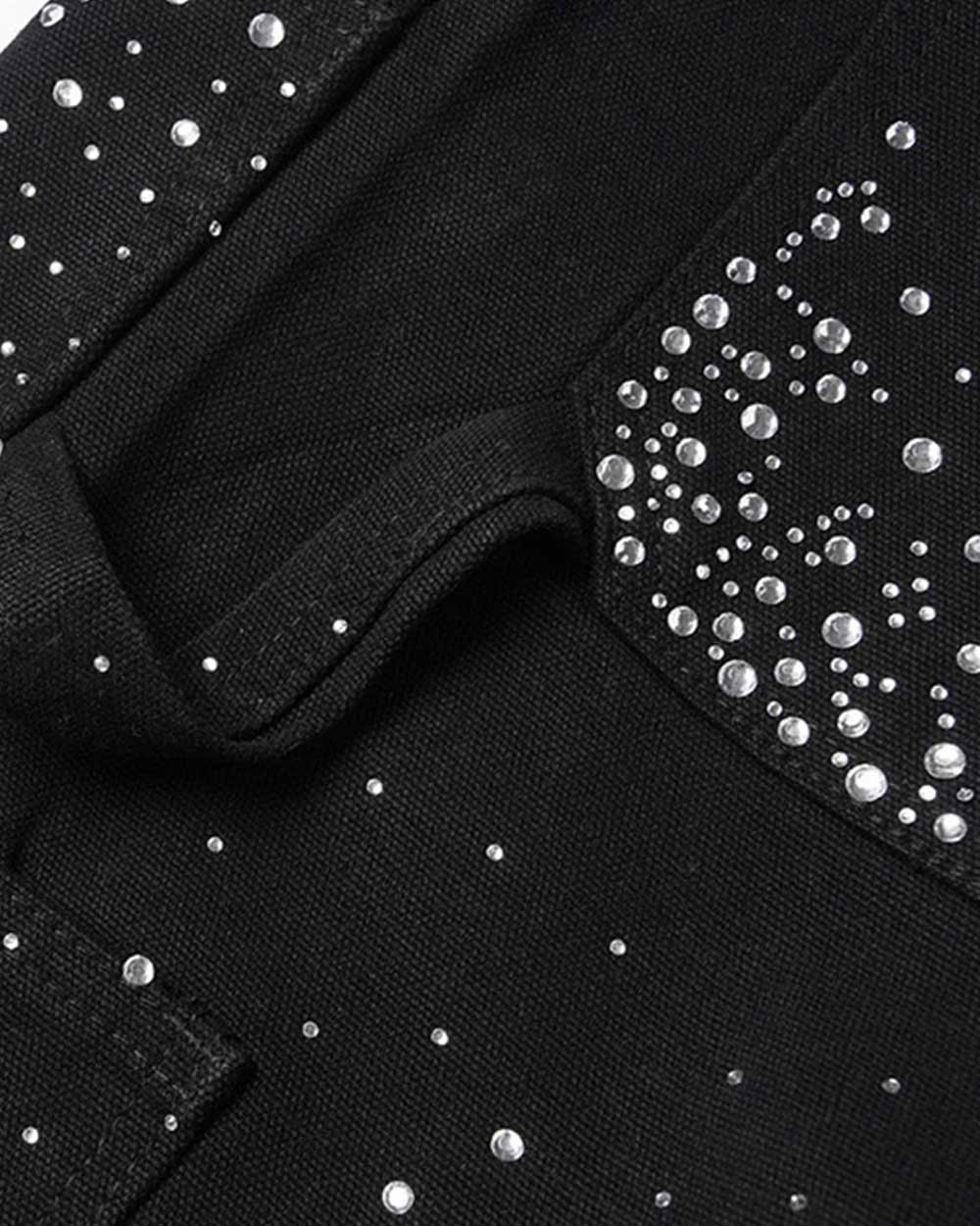 Rhinestone jorts ’Zekaka’