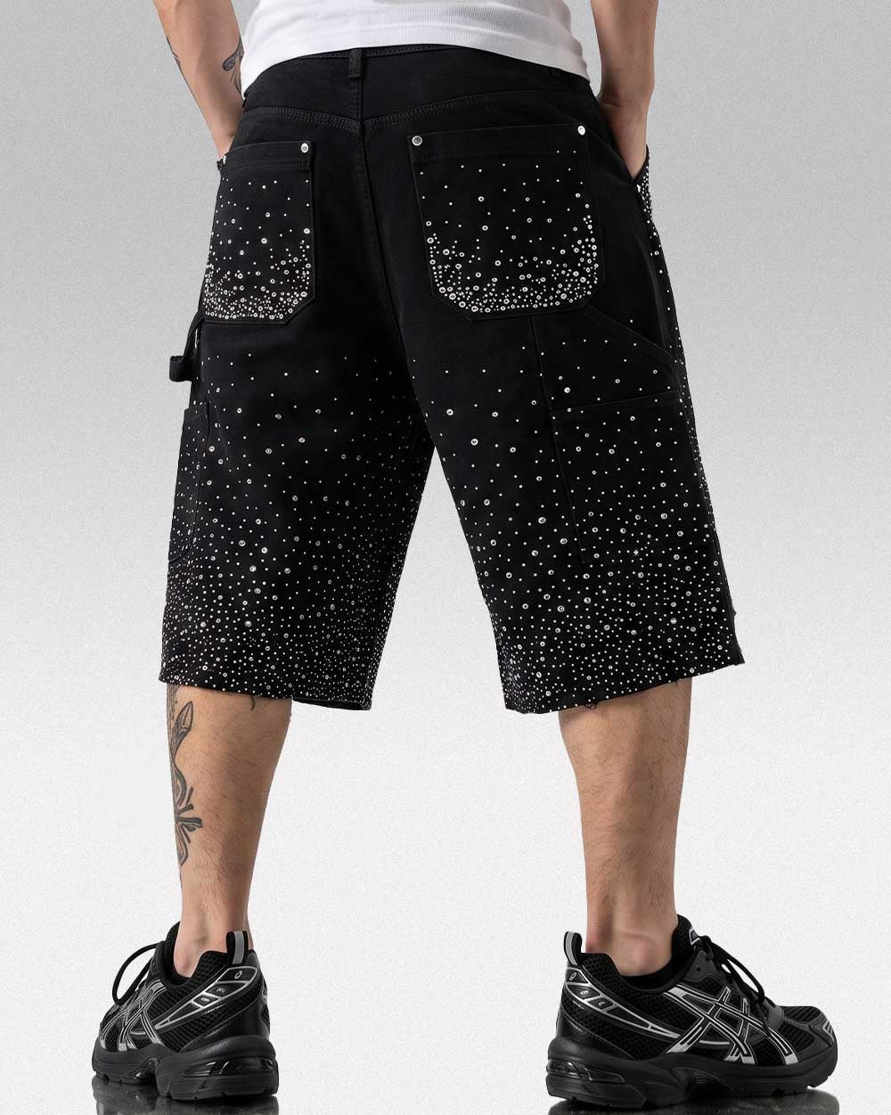 Rhinestone jorts ’Zekaka’