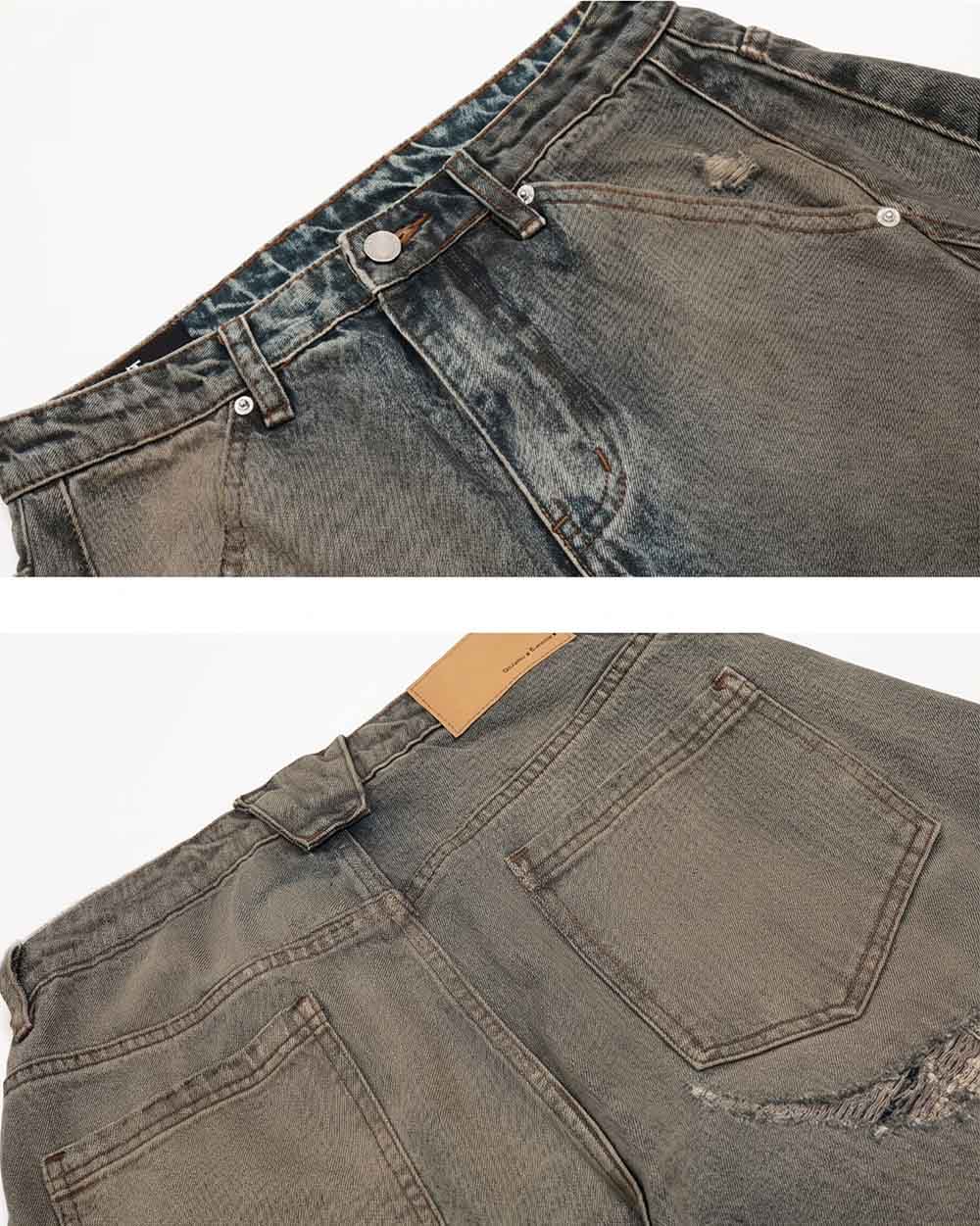 Ripped Barrel Jeans ’Okyo’