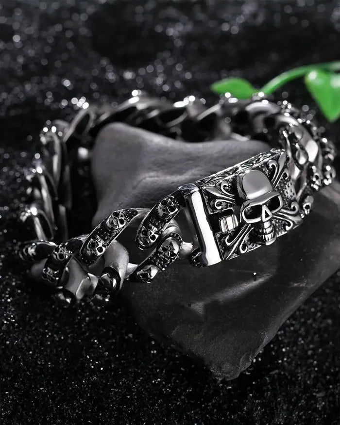 Skeleton Bracelet ’Venox’ - 22cm / 8.66in